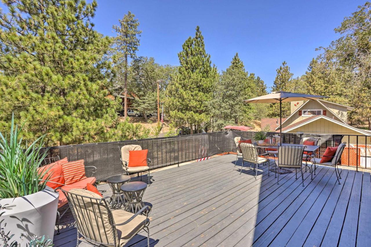 Luxe Timberland Villa With Lake Arrowhead Access! Exterior photo